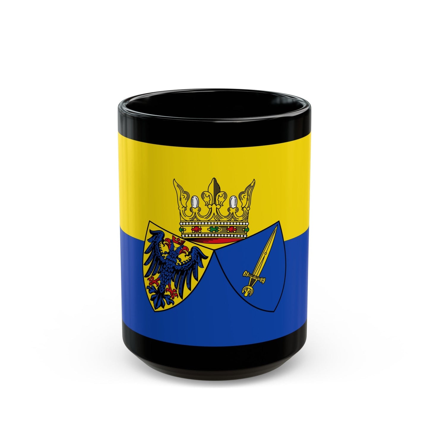 Flag of Essen Germany - Black Coffee Mug-15oz-The Sticker Space