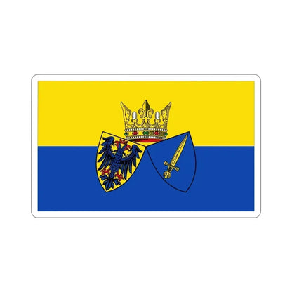 Flag of Essen Germany STICKER Vinyl Die-Cut Decal 4 Inch - The Sticker Space