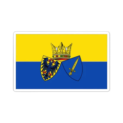 Flag of Essen Germany - STICKER Vinyl Kiss-Cut Decal 2 Inch White - The Sticker Space