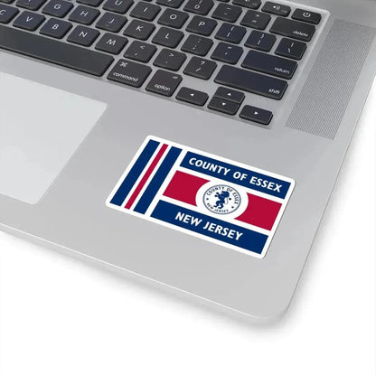 Flag of Essex County New Jersey (United States) STICKER Vinyl Kiss-Cut Decal - The Sticker Space