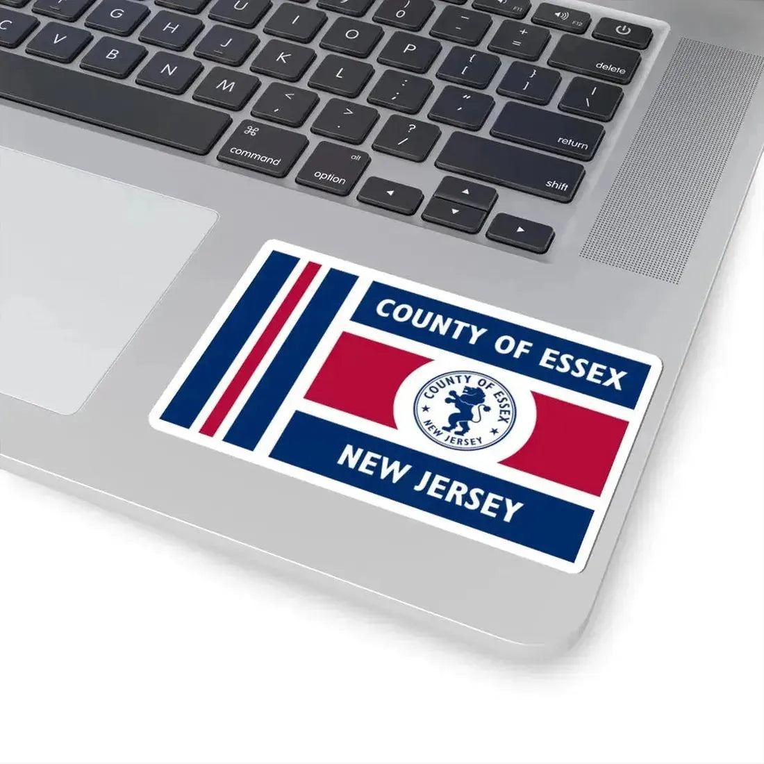 Flag of Essex County New Jersey (United States) STICKER Vinyl Kiss-Cut Decal - The Sticker Space