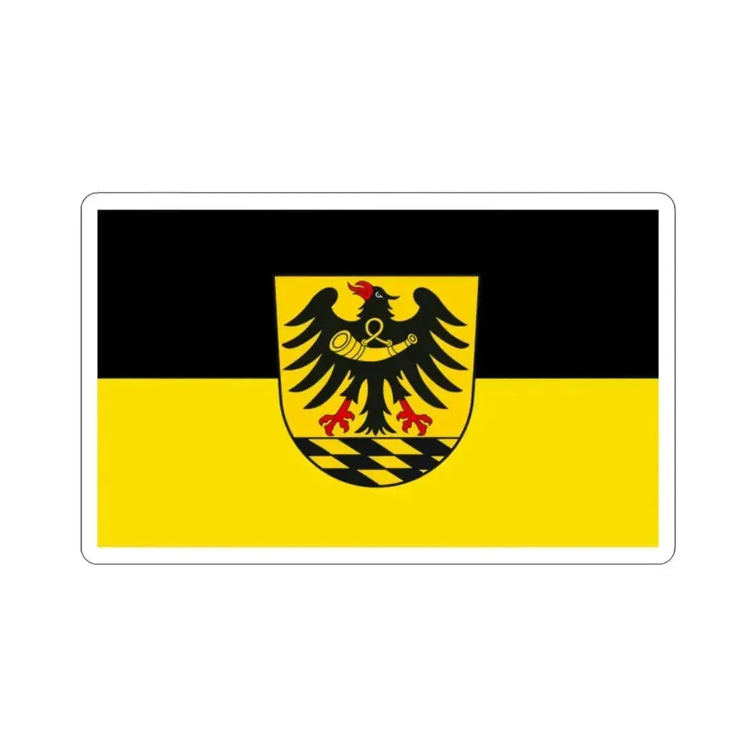 Flag of Esslingen Germany STICKER Vinyl Die-Cut Decal - The Sticker Space