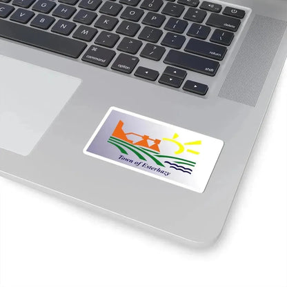 Flag of Esterhazy Saskatchewan (Canada) STICKER Vinyl Kiss-Cut Decal - The Sticker Space