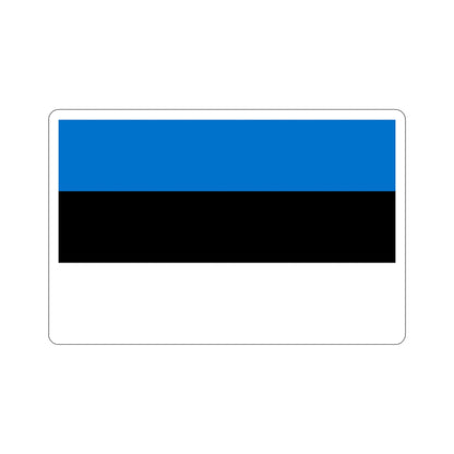 Flag of Estonia STICKER Vinyl Die-Cut Decal-2 Inch-The Sticker Space