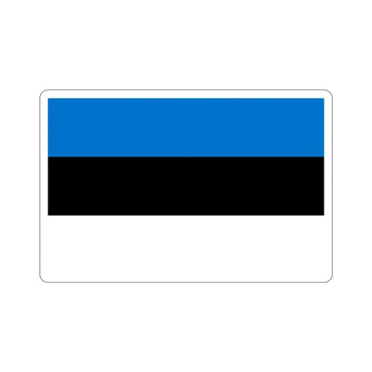 Flag of Estonia STICKER Vinyl Die-Cut Decal 3 Inch - The Sticker Space