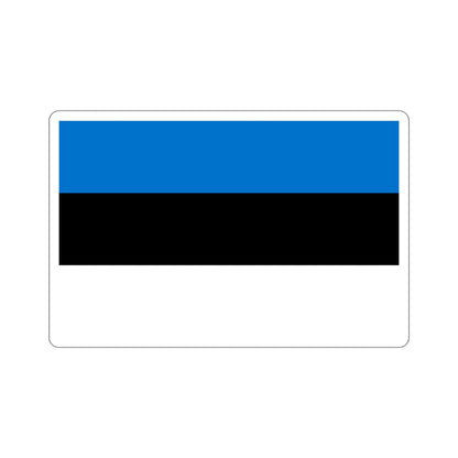 Flag of Estonia STICKER Vinyl Die-Cut Decal-5 Inch-The Sticker Space