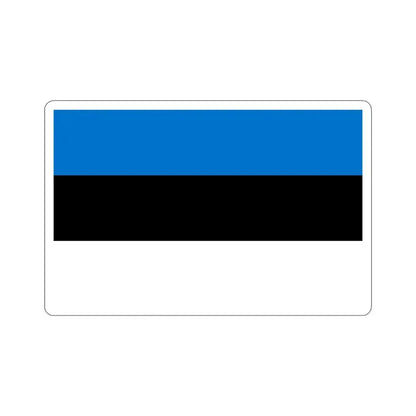 Flag of Estonia STICKER Vinyl Die-Cut Decal 5 Inch - The Sticker Space