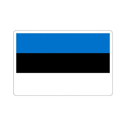 Flag of Estonia STICKER Vinyl Die-Cut Decal 5 Inch - The Sticker Space