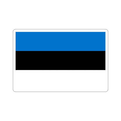 Flag of Estonia STICKER Vinyl Die-Cut Decal-6 Inch-The Sticker Space