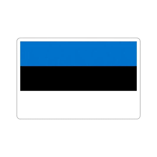 Flag of Estonia STICKER Vinyl Die-Cut Decal 6 Inch - The Sticker Space