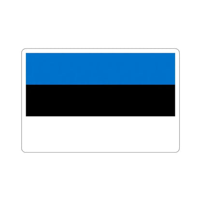 Flag of Estonia STICKER Vinyl Die-Cut Decal 6 Inch - The Sticker Space