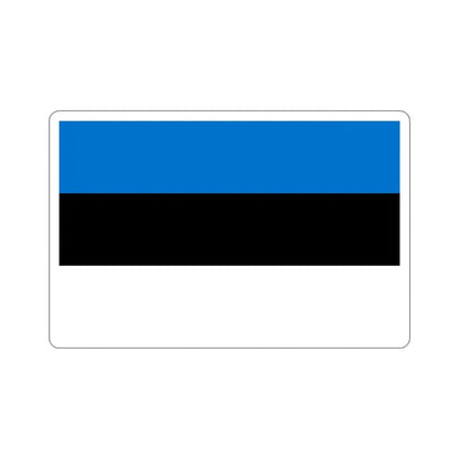 Flag of Estonia STICKER Vinyl Die-Cut Decal - The Sticker Space