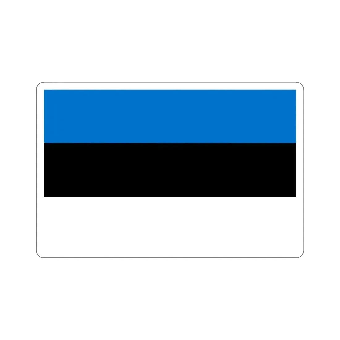 Flag of Estonia STICKER Vinyl Die-Cut Decal - The Sticker Space