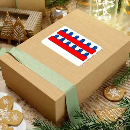 Flag of Etalle (Belgium) STICKER Vinyl Kiss-Cut Decal - The Sticker Space