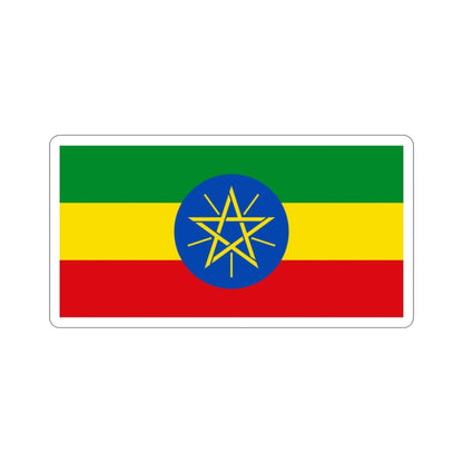 Flag of Ethiopia STICKER Vinyl Die-Cut Decal-2 Inch-The Sticker Space