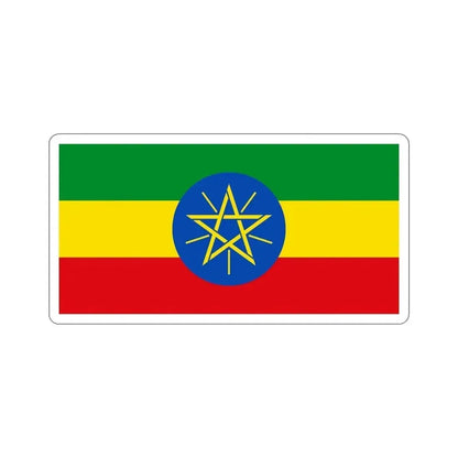 Flag of Ethiopia STICKER Vinyl Die-Cut Decal - The Sticker Space
