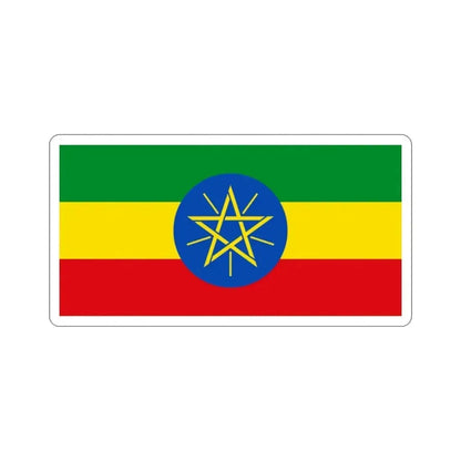 Flag of Ethiopia STICKER Vinyl Die-Cut Decal - The Sticker Space