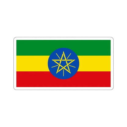 Flag of Ethiopia STICKER Vinyl Die-Cut Decal - The Sticker Space