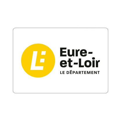 Flag of Eure et Loir France STICKER Vinyl Die-Cut Decal 4 Inch - The Sticker Space