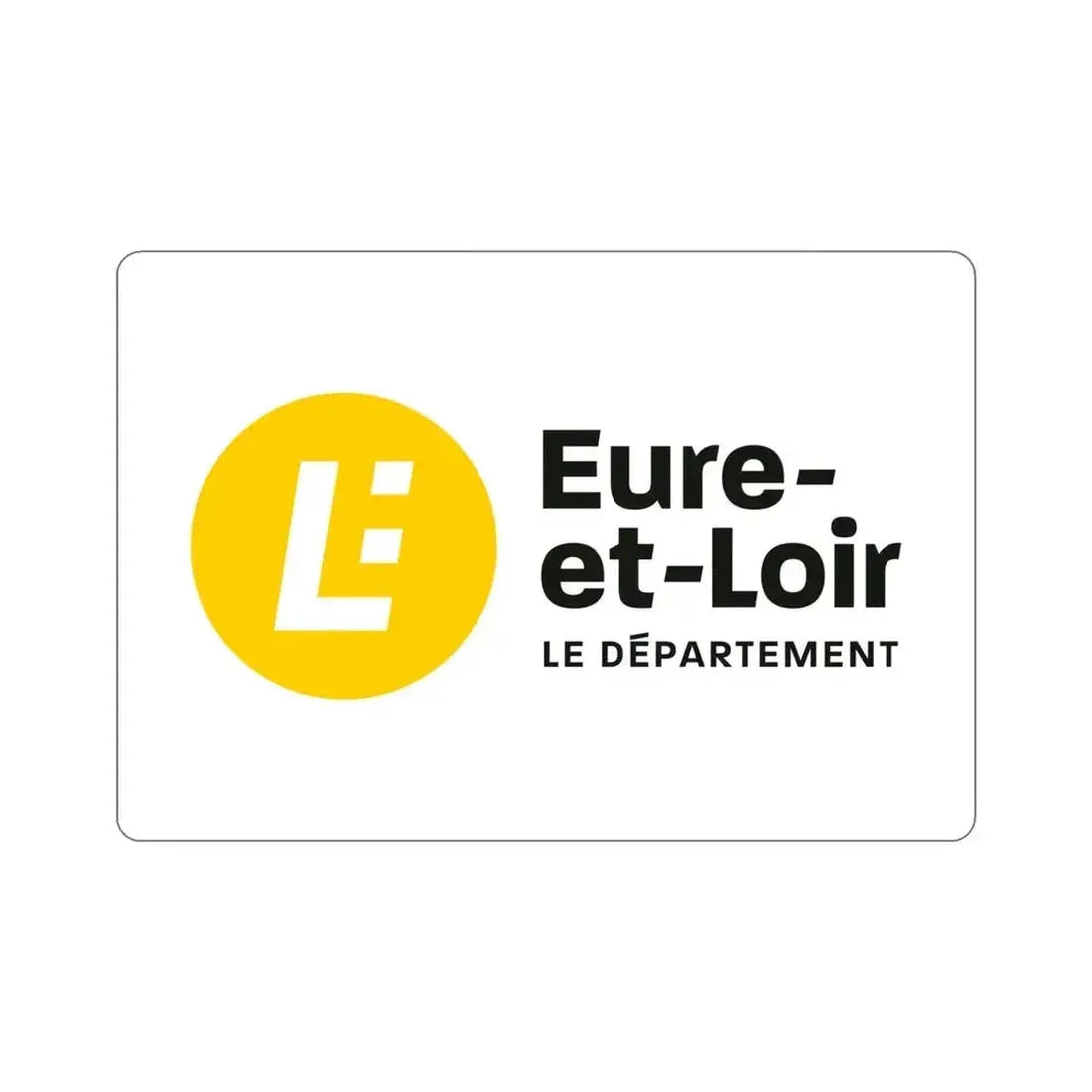 Flag of Eure et Loir France STICKER Vinyl Die-Cut Decal 5 Inch - The Sticker Space