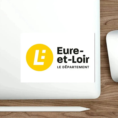 Flag of Eure et Loir France STICKER Vinyl Die-Cut Decal - The Sticker Space