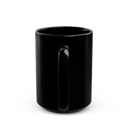 Flag of Eure France 2 - Black Coffee Mug-The Sticker Space