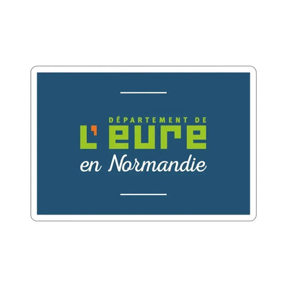 Flag of Eure France STICKER Vinyl Die-Cut Decal 4 Inch - The Sticker Space