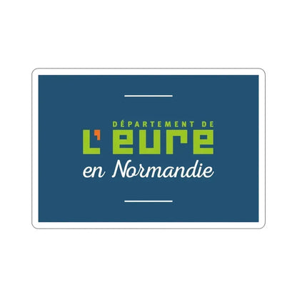 Flag of Eure France STICKER Vinyl Die-Cut Decal 5 Inch - The Sticker Space
