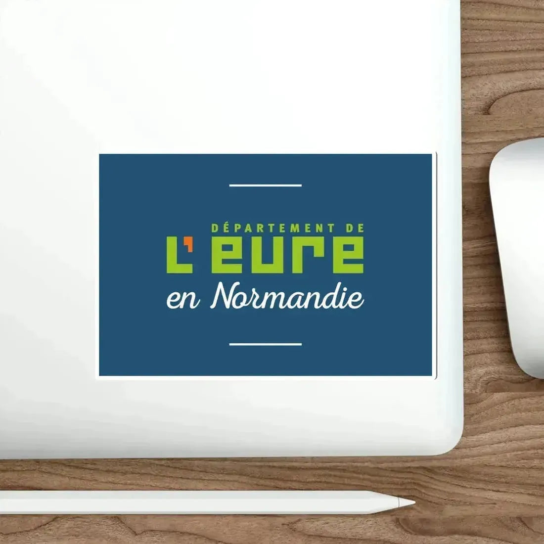 Flag of Eure France STICKER Vinyl Die-Cut Decal - The Sticker Space