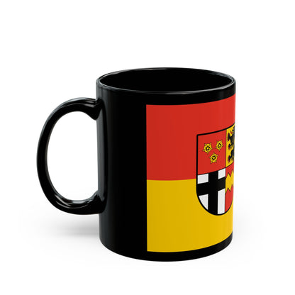 Flag of Euskirchen Germany - Black Coffee Mug-The Sticker Space