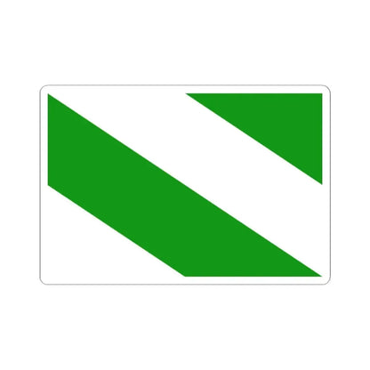 Flag of Evere (Belgium) STICKER Vinyl Kiss-Cut Decal 2 Inch White - The Sticker Space