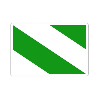 Flag of Evere (Belgium) STICKER Vinyl Kiss-Cut Decal 3 Inch White - The Sticker Space