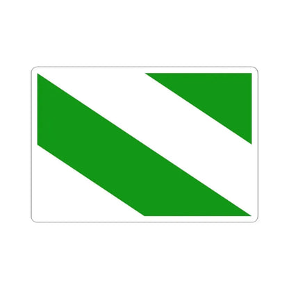 Flag of Evere (Belgium) STICKER Vinyl Kiss-Cut Decal 4 Inch White - The Sticker Space