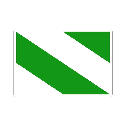 Flag of Evere (Belgium) STICKER Vinyl Kiss-Cut Decal 6 Inch White - The Sticker Space