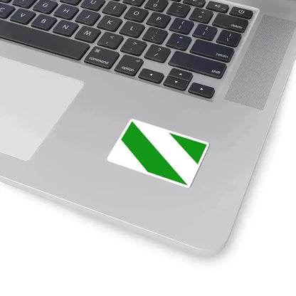 Flag of Evere (Belgium) STICKER Vinyl Kiss-Cut Decal - The Sticker Space