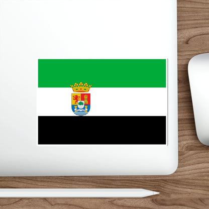 Flag of Extremadura Spain STICKER Vinyl Die-Cut Decal-The Sticker Space