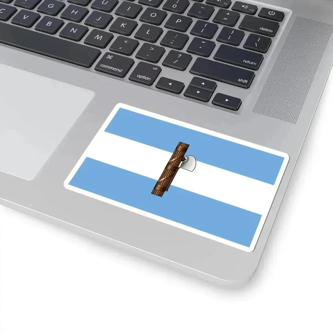 Flag of Fascist Party of Argentina (Argentina) STICKER Vinyl Kiss-Cut Decal - The Sticker Space
