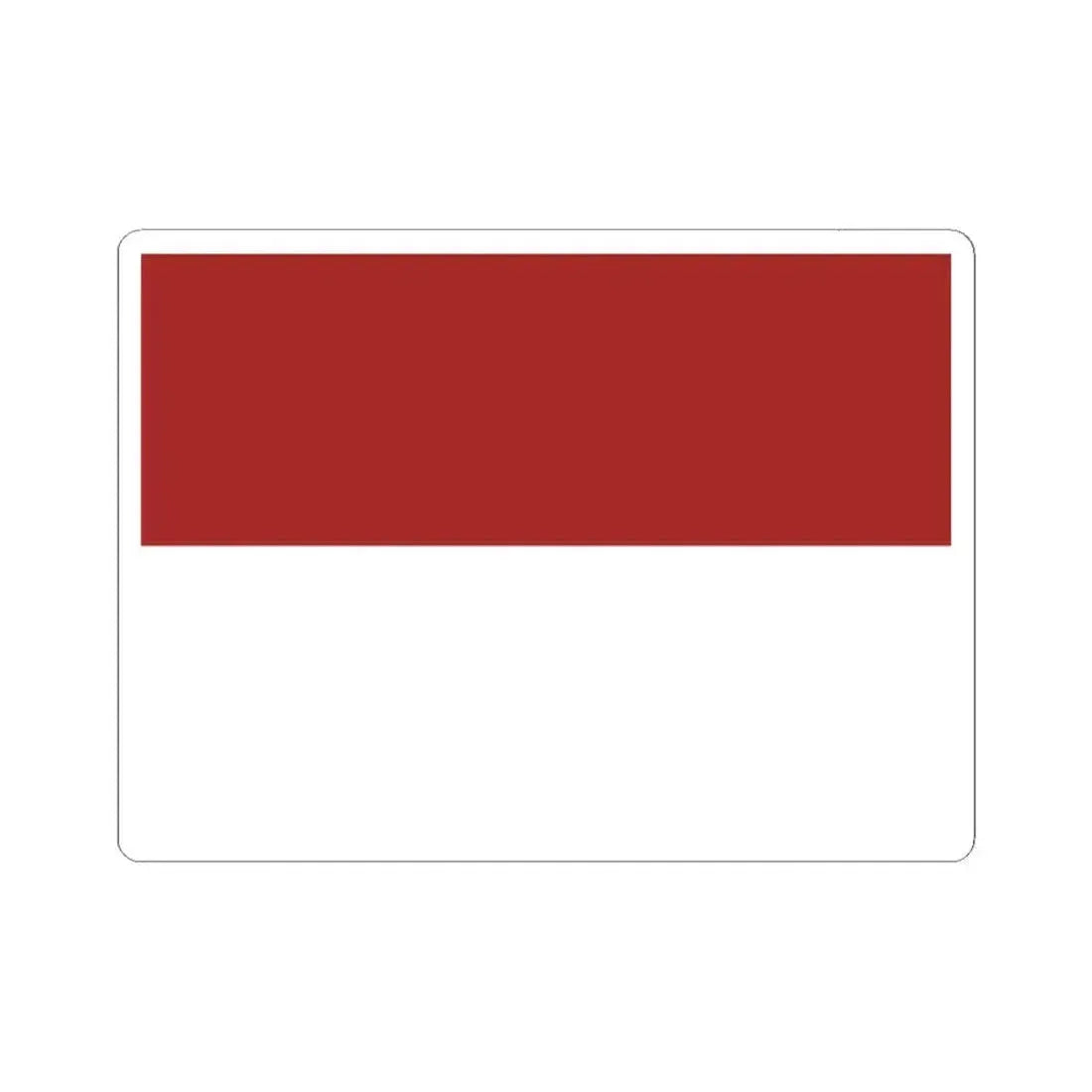 Flag of Federal Army (Argentina) STICKER Vinyl Kiss-Cut Decal 2 Inch White - The Sticker Space