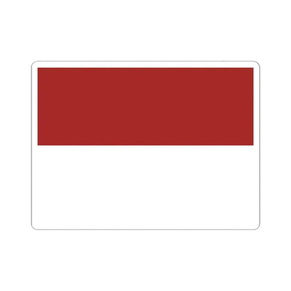 Flag of Federal Army (Argentina) STICKER Vinyl Kiss-Cut Decal 3 Inch White - The Sticker Space