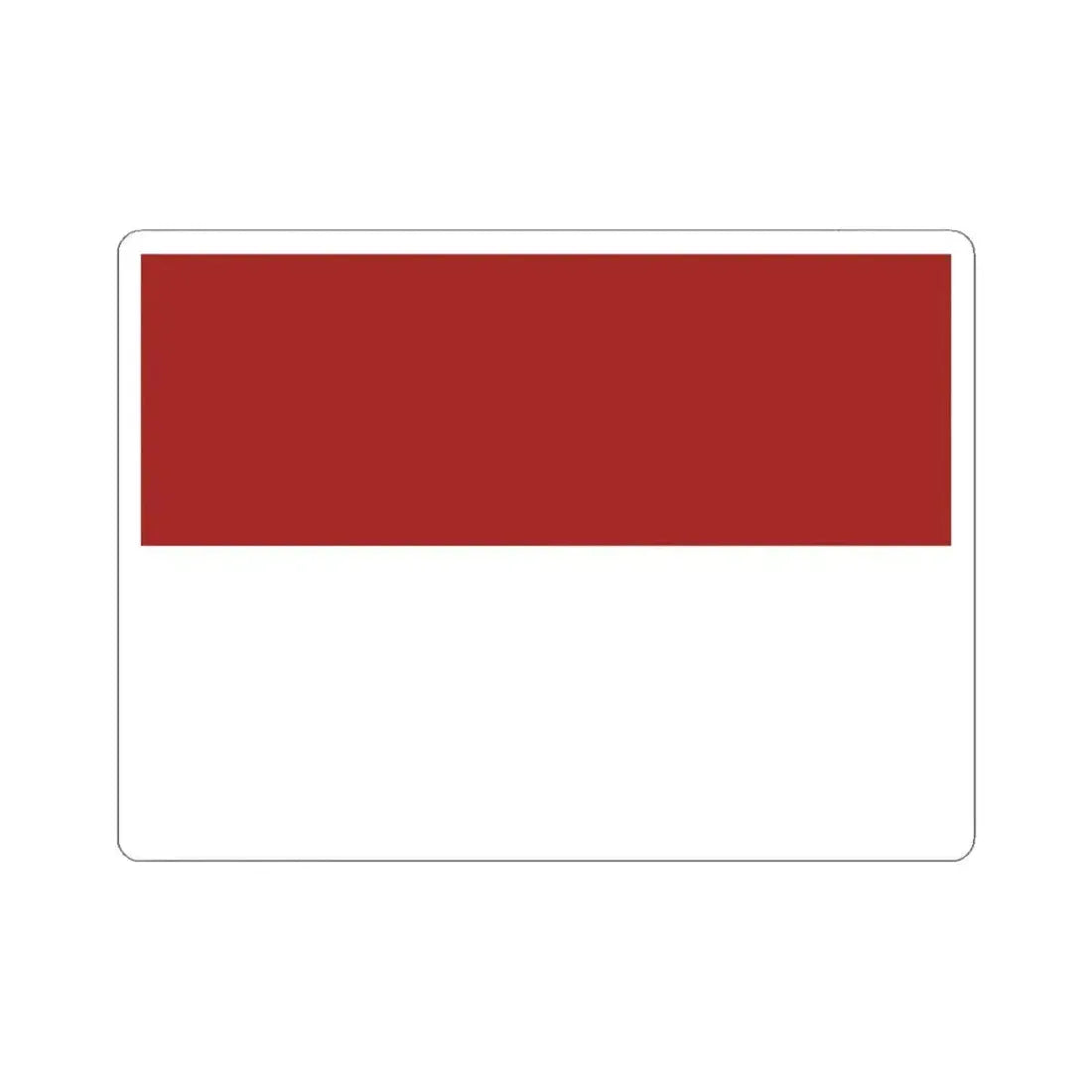 Flag of Federal Army (Argentina) STICKER Vinyl Kiss-Cut Decal 6 Inch White - The Sticker Space