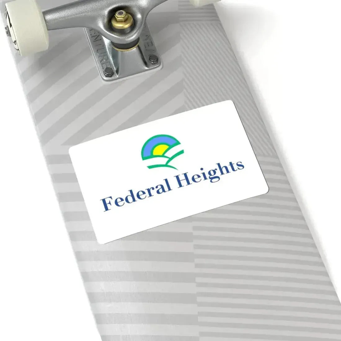 Flag of Federal Heights Colorado (United States) STICKER Vinyl Kiss-Cut Decal - The Sticker Space