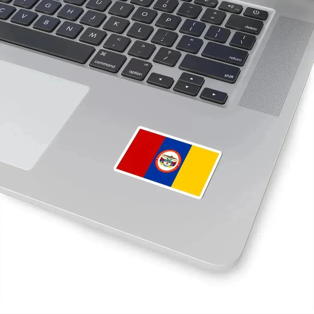 Flag of Federal State of Cundinamarca (Colombia) STICKER Vinyl Kiss-Cut Decal - The Sticker Space