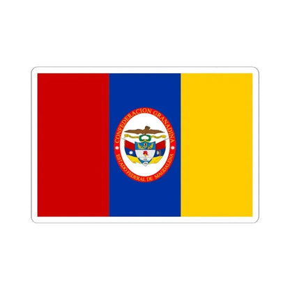 Flag of Federal State of Magdalena (Colombia) STICKER Vinyl Kiss-Cut Decal 6 Inch White - The Sticker Space