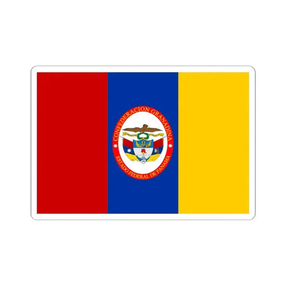 Flag of Federal State of Panama (Colombia) STICKER Vinyl Kiss-Cut Decal 6 Inch White - The Sticker Space