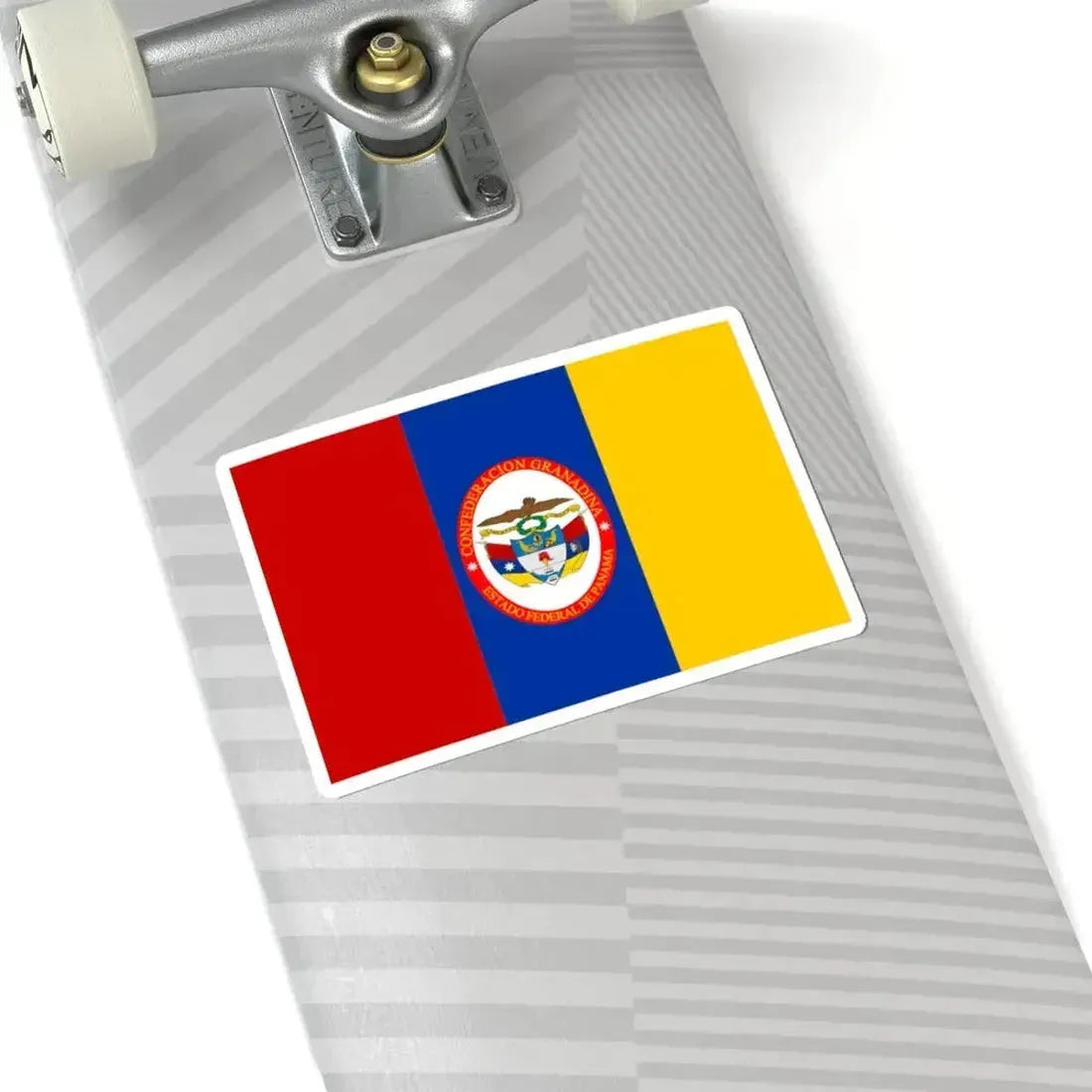 Flag of Federal State of Panama (Colombia) STICKER Vinyl Kiss-Cut Decal - The Sticker Space