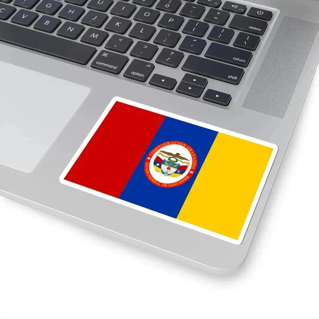 Flag of Federal State of Santander (Colombia) STICKER Vinyl Kiss-Cut Decal - The Sticker Space