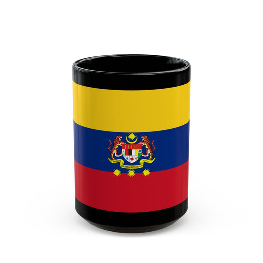 Flag of Federal Territories of Malaysia - Black Coffee Mug-15oz-The Sticker Space