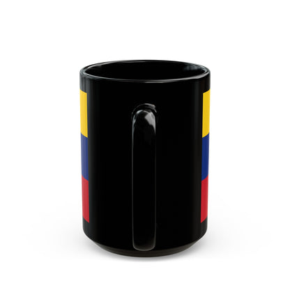 Flag of Federal Territories of Malaysia - Black Coffee Mug-The Sticker Space