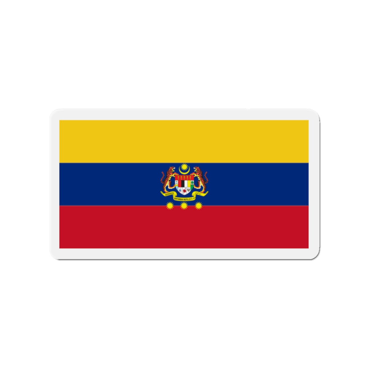 Flag of Federal Territories of Malaysia - Die-Cut Magnet-2" x 2"-The Sticker Space