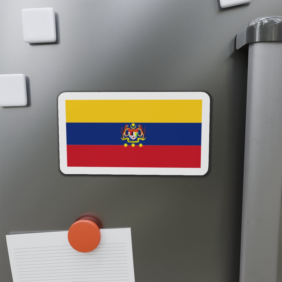 Flag of Federal Territories of Malaysia - Die-Cut Magnet-The Sticker Space